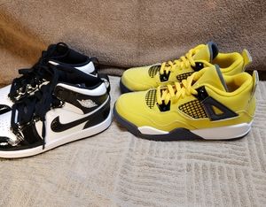 Youth Jordan shoes size 02.0